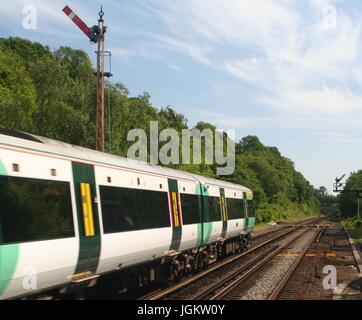 Eisenbahn in Großbritannien Stockfoto