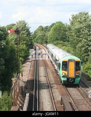 Eisenbahn in Großbritannien Stockfoto