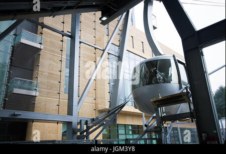 Portland Aerial Tram Stockfoto