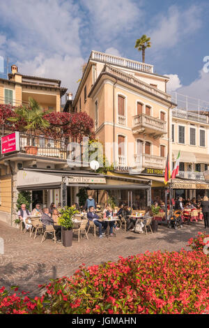 Europa, Italien, Gardasee, Norditalien, Herbst, vor-und Nachsaison, Provinz Brescia, Lombardei, Gardasee Italien, Gardasee-Italien Stockfoto