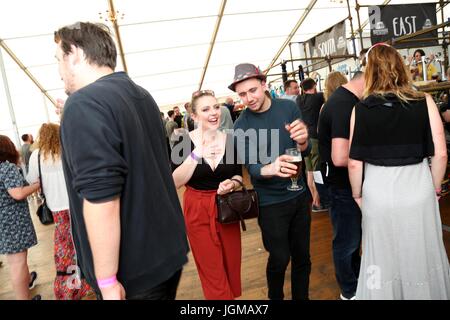 Stonehaven Mittsommer Bierfest, 2017 Stockfoto