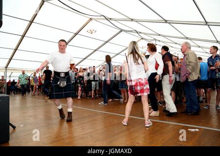 Stonehaven Mittsommer Bierfest, 2017 Stockfoto