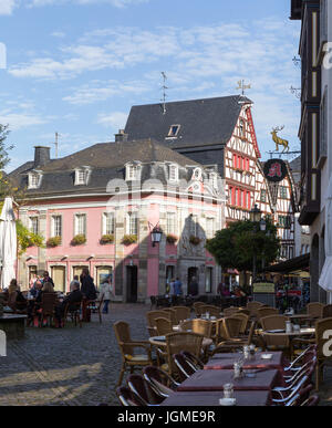 Eine kleine Stadt an der Ahr Ahrweiler Stockfoto