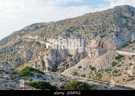 Blick auf Formentor-Halbinsel, Mallorca, Balearen, Spanien Stockfoto