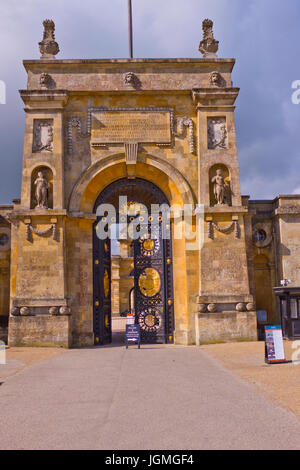 Blenheim Palace, die Anlage, Zimmer, Gärten, Country Estate, Heimat von Sir Winston Churchill, Woodstock, Oxon, Großbritannien Stockfoto