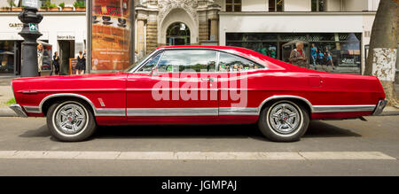 BERLIN - 17. Juni 2017: Full-size Car Ford Galaxie 500 / XL, 1967. Classic Days Berlin 2017. Stockfoto