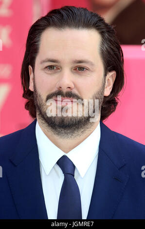 21. Juni 2017 - Edgar Wright Teilnahme an Baby Driver europäische Premiere, Cineworld Leicester Square in London, England, UK Stockfoto