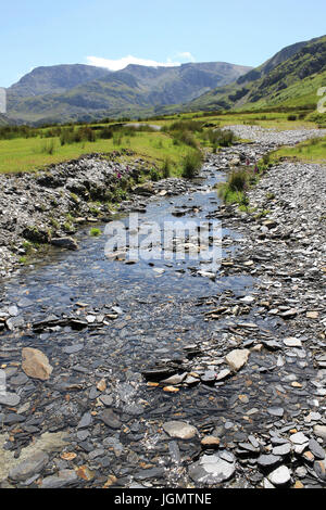Nant Francon Tal, Snowdonia, Wales Stockfoto