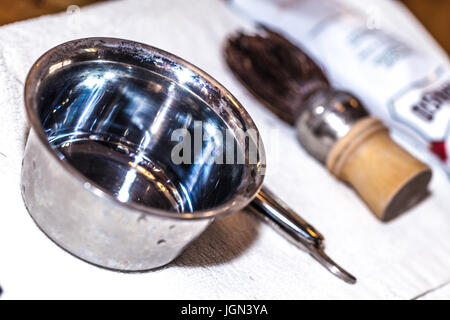Friseur-Utensilien Stockfoto