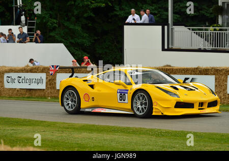 Ferrari, Goodwood Festival of Speed 2017, Chichester, West Sussex, Vereinigtes Königreich Stockfoto