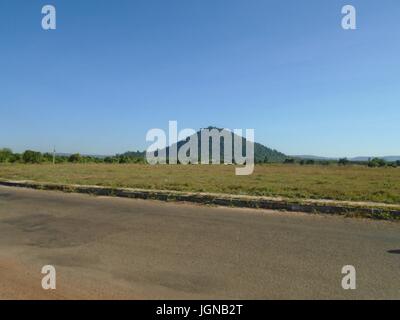 Battambang, Phnom Penh Bus reisen Pursat Provinz, Kambodscha Highway 5 Stockfoto