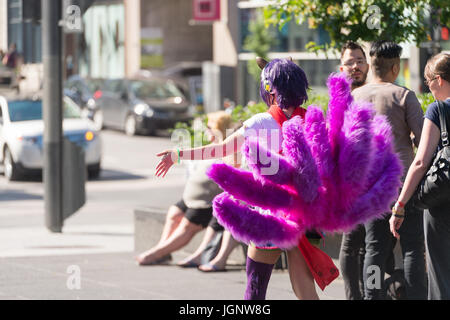 Montreal, Kanada. 8. Juli 2017. Popkultur-Fan-treffen Comic Con Credit: Marc Bruxelle/Alamy Live News Stockfoto