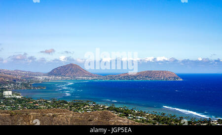 Koko-Krater, Oʻahu, Hawaii Stockfoto