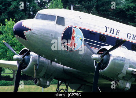 Große Silber-Flotte Flugzeug, Pearson-Luft-Museum, historische Nationalreservat Vancouver, Washington Stockfoto