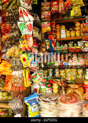 Der Carbon-Markt ist der älteste und größte Bauernmarkt in Cebu City, befindet sich in der Region Central Visayas auf den Philippinen. Stockfoto