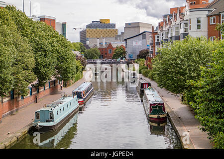 Birmingham Kanal Navergations, Birmingham, England, UK Stockfoto