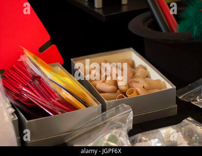 Zauberer-Geräten und Werkzeugen Stockfoto