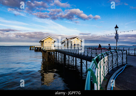 Penarth Pier, South Wales, Vereinigtes Königreich. Stockfoto