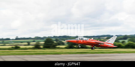 Blick auf Flügeln und Räder North Weald 2017 Stockfoto