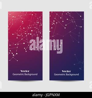 Reihe von Bannern, vertikale Stock Vektor