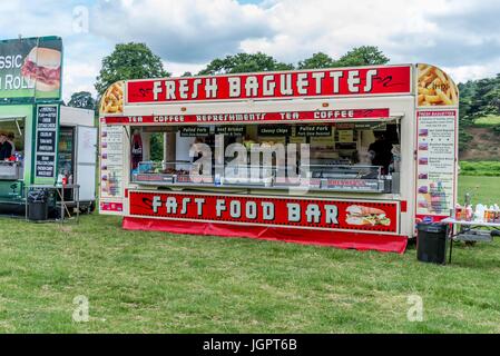 Chatsworth House, Bakewell, UK. 9. Juli 2017. VitalityMove im Chatsworth House. Bildnachweis: CARL DICKINSON/Alamy Live-Nachrichten Stockfoto