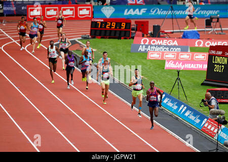 London, UK. 9. Juli 2017. IAAF Diamond League, Jubiläumsspiele, Queen Elizabeth Olympic Park, Stratford, London, Großbritannien. Bildnachweis: Simon Balson/Alamy Live-Nachrichten Stockfoto