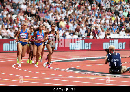 London, UK. 9. Juli 2017. IAAF Diamond League, Jubiläumsspiele, Queen Elizabeth Olympic Park, Stratford, London, Großbritannien. Bildnachweis: Simon Balson/Alamy Live-Nachrichten Stockfoto