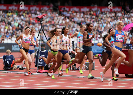 London, UK. 9. Juli 2017. IAAF Diamond League, Jubiläumsspiele, Queen Elizabeth Olympic Park, Stratford, London, Großbritannien. Bildnachweis: Simon Balson/Alamy Live-Nachrichten Stockfoto