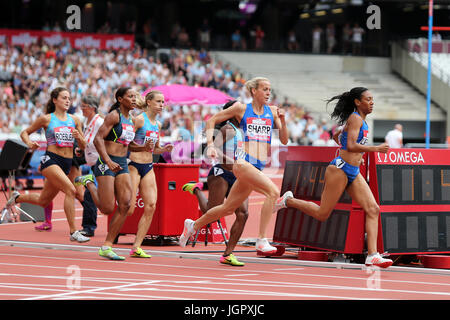 London, UK. 9. Juli 2017. IAAF Diamond League, Jubiläumsspiele, Queen Elizabeth Olympic Park, Stratford, London, Großbritannien. Bildnachweis: Simon Balson/Alamy Live-Nachrichten Stockfoto