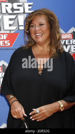 Los Angeles, CA, USA. 8. Juli 2017. LOS ANGELES - 8 JUL: Abby Lee Miller im Marvel Universum Live Red Carpet im Staples Center am 8. Juli 2017 in Los Angeles, CA-Credit: Kay Blake/ZUMA Draht/Alamy Live-Nachrichten Stockfoto