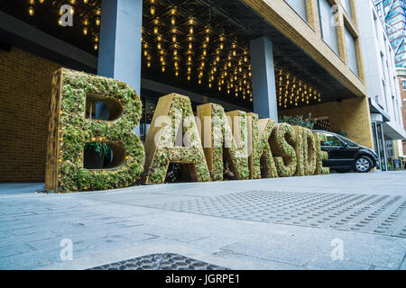 Das Bankside Hotel, London Stockfoto