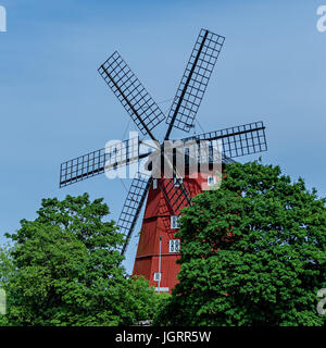 Die alte Windmühle Stockfoto