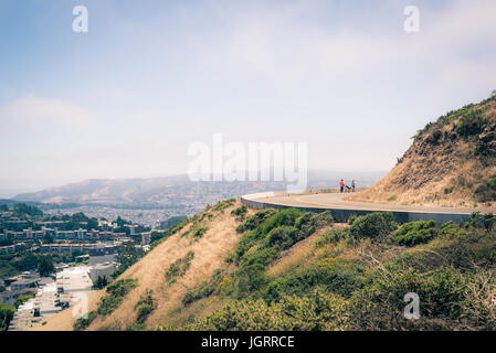 Straße nach Twin Peaks Stockfoto