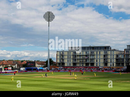 Frauen internationale Cricket an Bristol, Gloucestershire, England UK Stockfoto