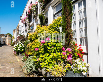 Hyde Park Garten Mews, Bayswater, London, England Stockfoto