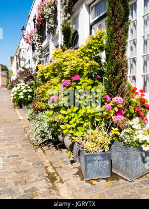 Hyde Park Garten Mews, Bayswater, London, England Stockfoto