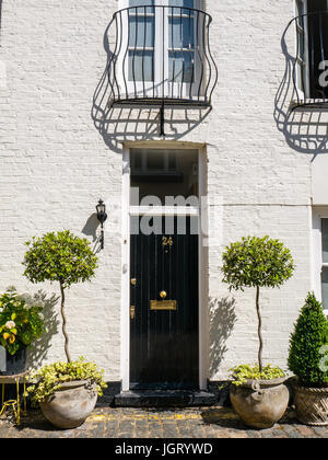 Hyde Park Garten Mews, Bayswater, London, England Stockfoto