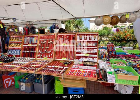 Markttag Ciutadella Menorca Menorca Stockfoto