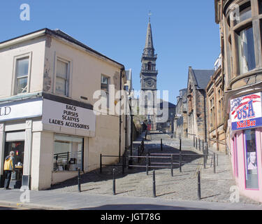 Paisley Schottland Wynd Oakshaw angesehen, von der High street Stockfoto