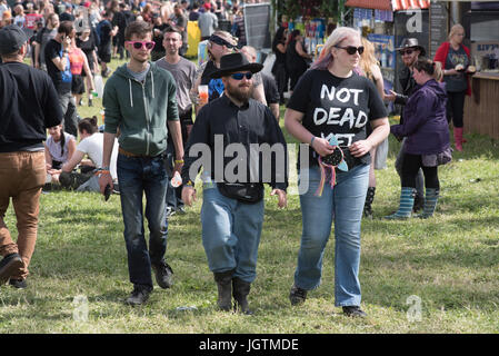 Download Festival 2017 - Tag 1 - Atmosphäre mit: Atmosphäre, Gast wo: Donnington, Derbyshire, Großbritannien wenn: 9. Juni 2017 Credit: WENN.com Stockfoto