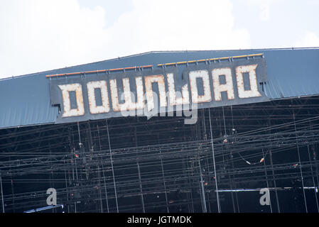 Download Festival 2017 - Tag 1 - Atmosphäre mit: Atmosphäre, Gast wo: Donnington, Derbyshire, Großbritannien wenn: 9. Juni 2017 Credit: WENN.com Stockfoto