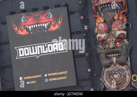 Download Festival 2017 - Tag 1 - Atmosphäre mit: Atmosphäre, Gast wo: Donnington, Derbyshire, Großbritannien wenn: 9. Juni 2017 Credit: WENN.com Stockfoto