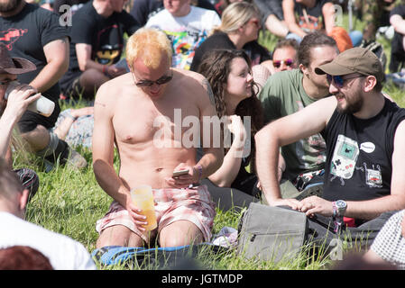 Download Festival 2017 - Tag 1 - Atmosphäre mit: Atmosphäre, Gast wo: Donnington, Derbyshire, Großbritannien wenn: 9. Juni 2017 Credit: WENN.com Stockfoto