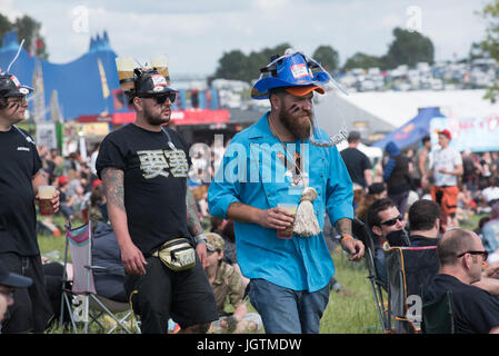 Download Festival 2017 - Tag 1 - Atmosphäre mit: Atmosphäre, Gast wo: Donnington, Derbyshire, Großbritannien wenn: 9. Juni 2017 Credit: WENN.com Stockfoto