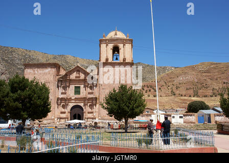 Pukara, Valle Sagrado de Los Incas, Region von Cusco, Lima, Peru Stockfoto