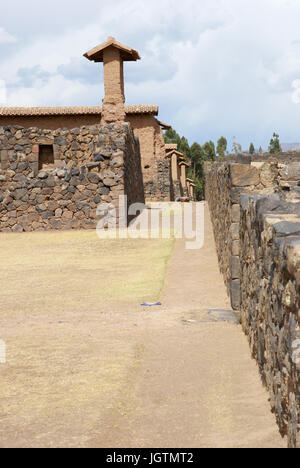 Raqchi, Worth Heilige Los Inkas, Region Cusco, Lima, Peru Stockfoto