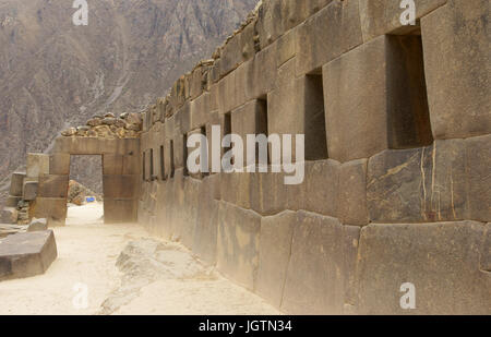 Ollantaytambo, Worth Heilige Los Inkas, Region Cusco, Lima, Peru Stockfoto