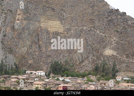 Ollantaytambo, Worth Heilige Los Inkas, Region Cusco, Lima, Peru Stockfoto