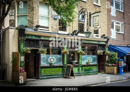 Das Lamm Gastwirtschaft Kneipe, Bloomsbury, London, UK Stockfoto