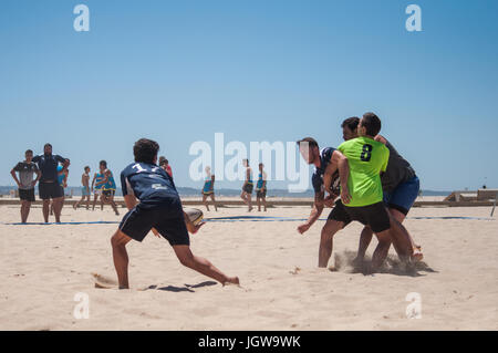 Figueira Beach Rugby-internationales Turnier in Figueira da Foz Stockfoto